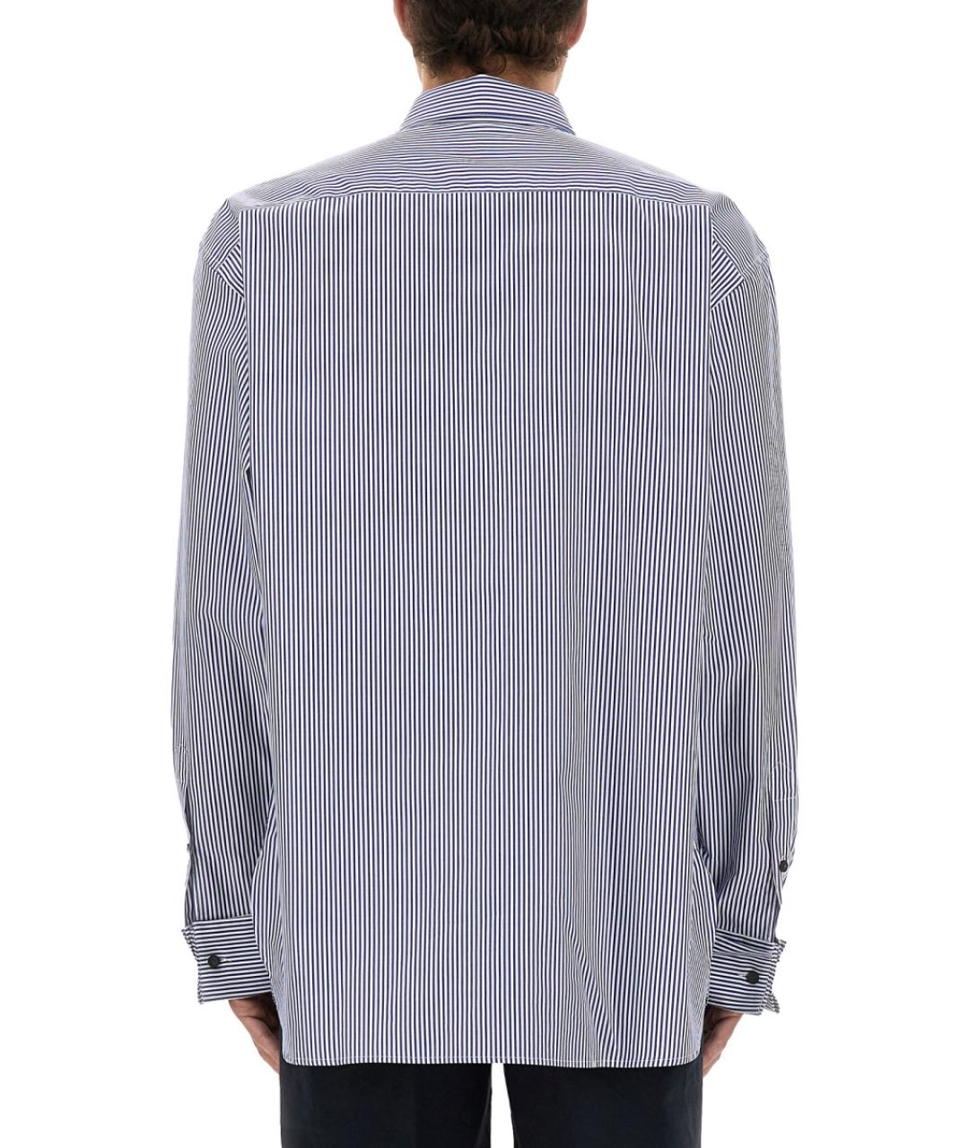 DRIES VAN NOTEN Мульти хлопковая кэжуал рубашка, фото 3