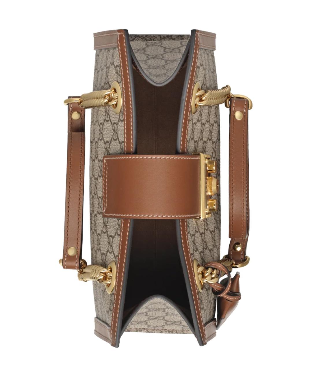 GUCCI Бежевая сумка тоут, фото 4