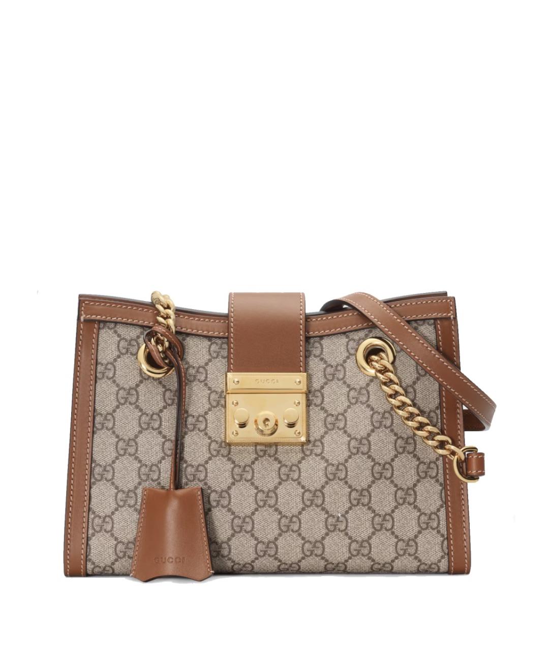 GUCCI Бежевая сумка тоут, фото 1