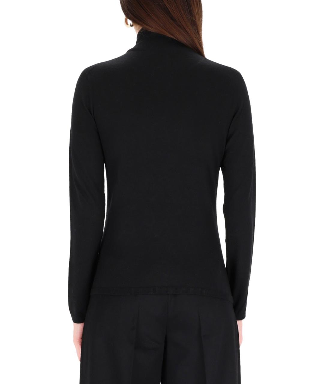 MAX MARA Черный кашемировый джемпер / свитер, фото 3