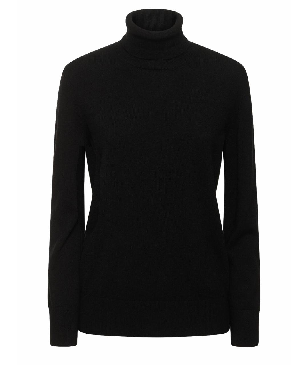 MAX MARA Черный кашемировый джемпер / свитер, фото 1