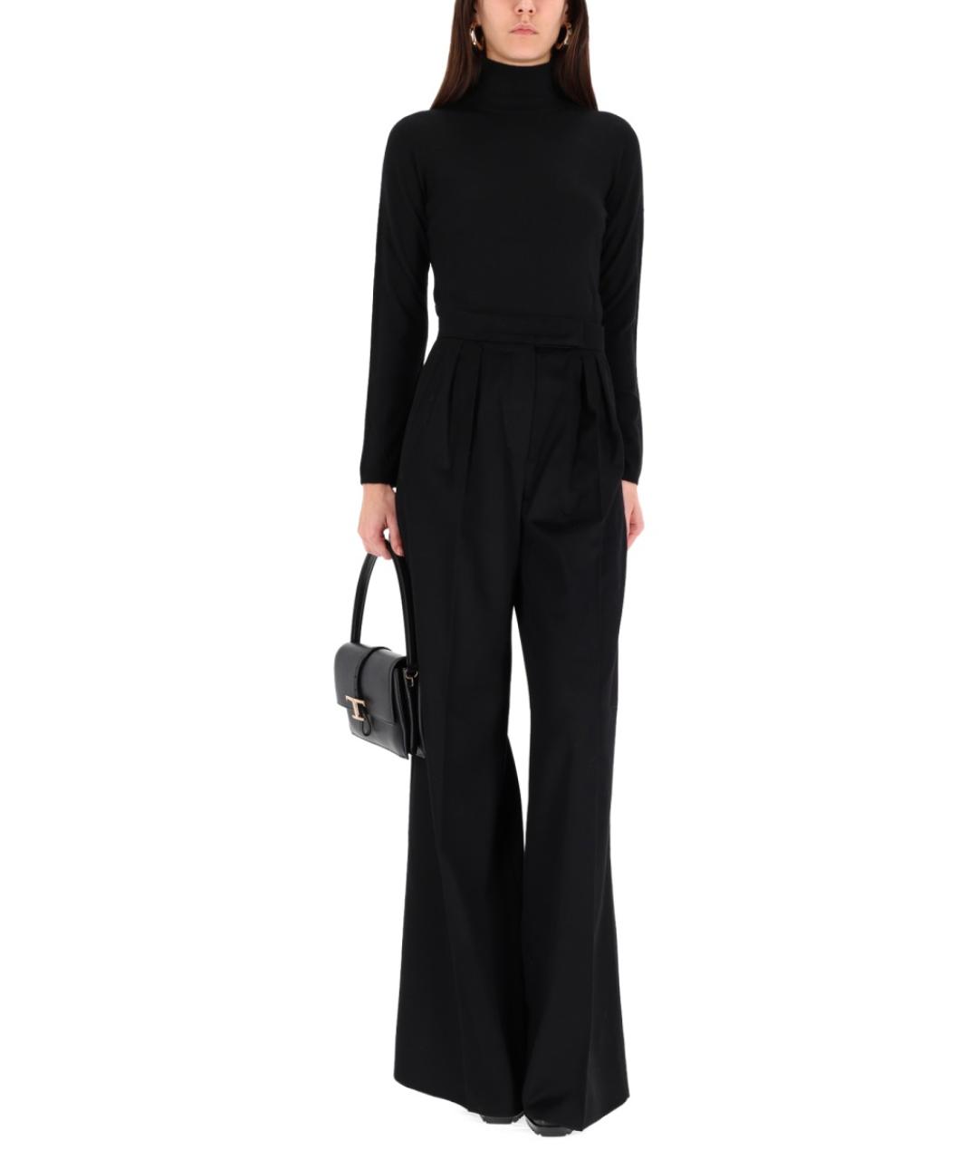 MAX MARA Черный кашемировый джемпер / свитер, фото 2