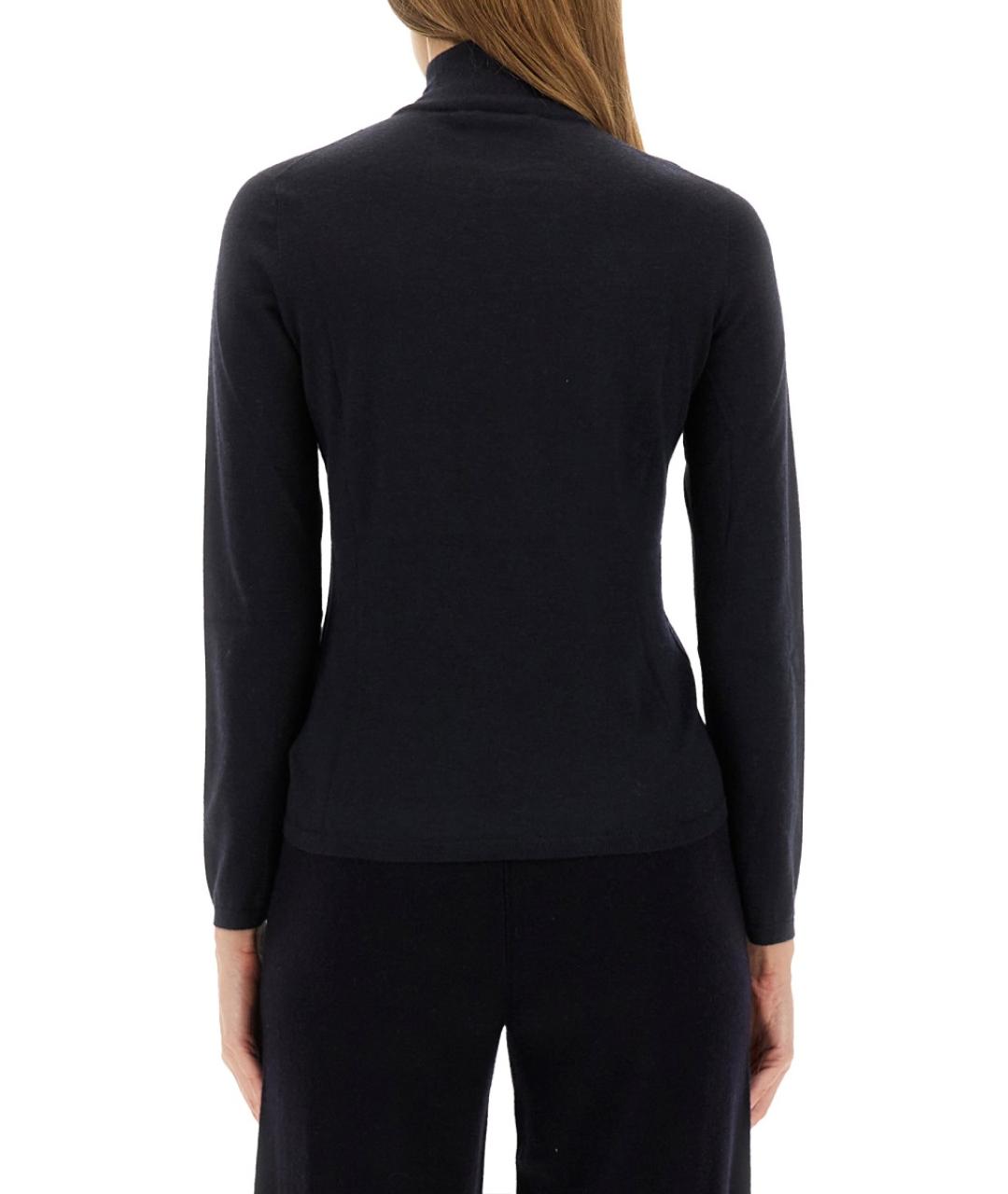 MAX MARA Синяя кашемировая водолазка, фото 3