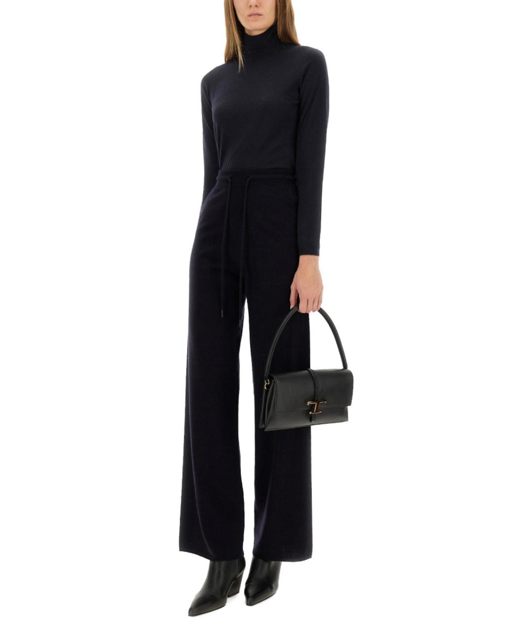 MAX MARA Синяя кашемировая водолазка, фото 2