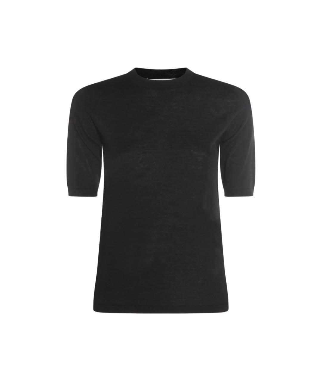 MAX MARA Черный шерстяной джемпер / свитер, фото 1