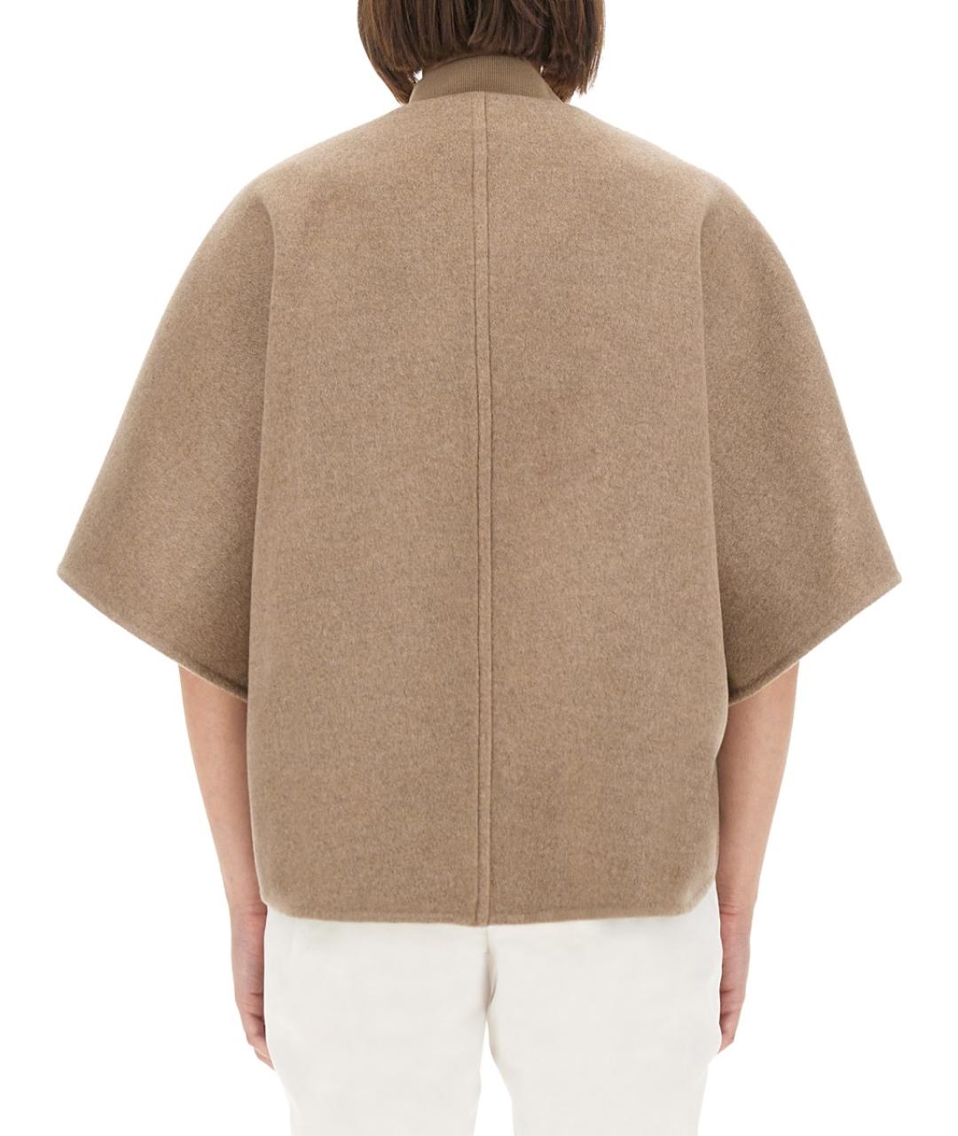 MAX MARA Бежевое кашемировое пальто, фото 3