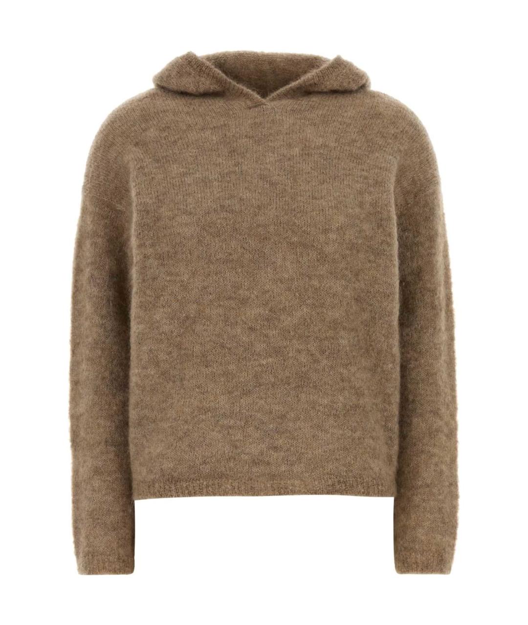 'S MAX MARA Бежевый шерстяной джемпер / свитер, фото 1