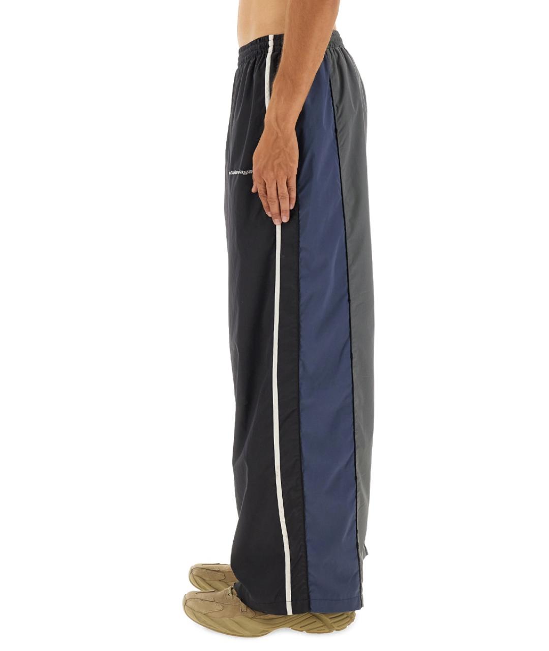 BALENCIAGA Черный полиэстеровый спортивный костюм, фото 4