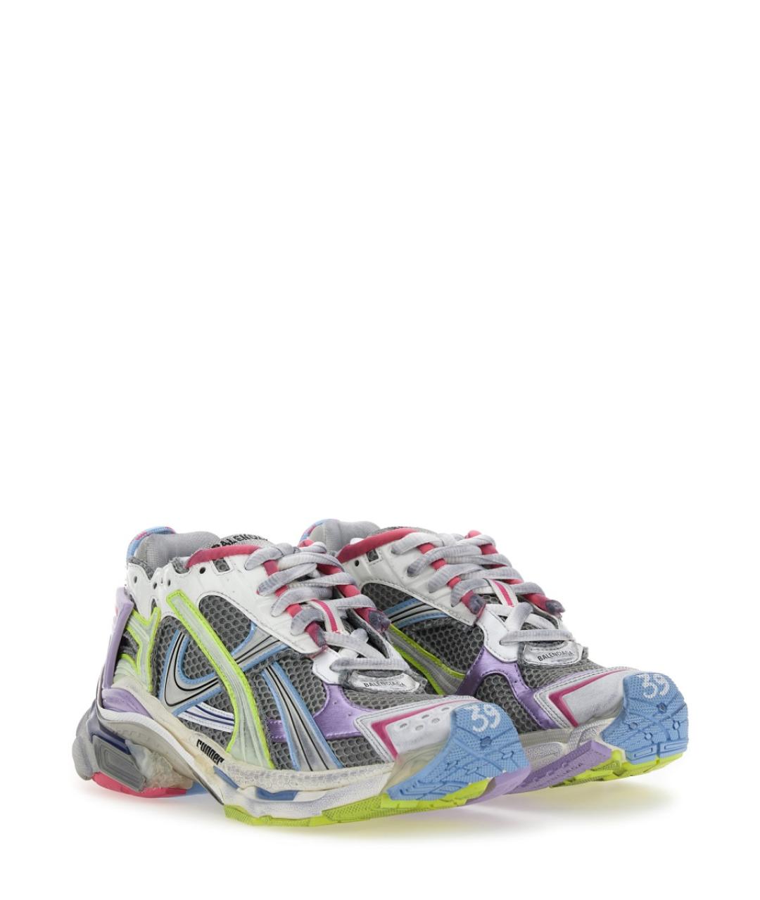 BALENCIAGA Мульти синтетические кроссовки, фото 3