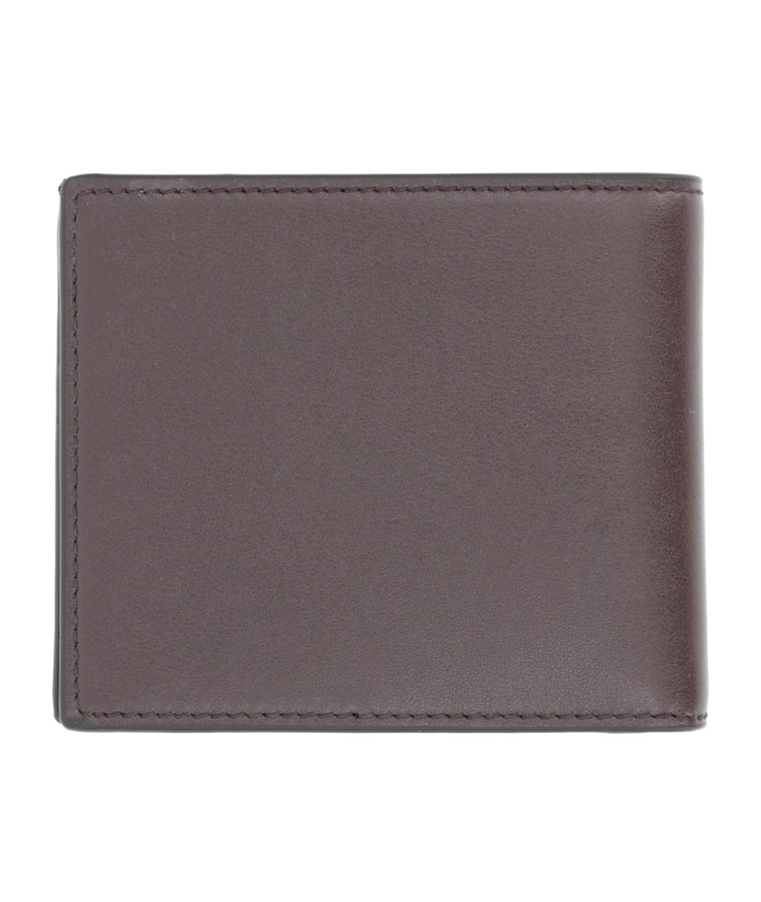 GUCCI Коричневый кожаный кошелек, фото 2