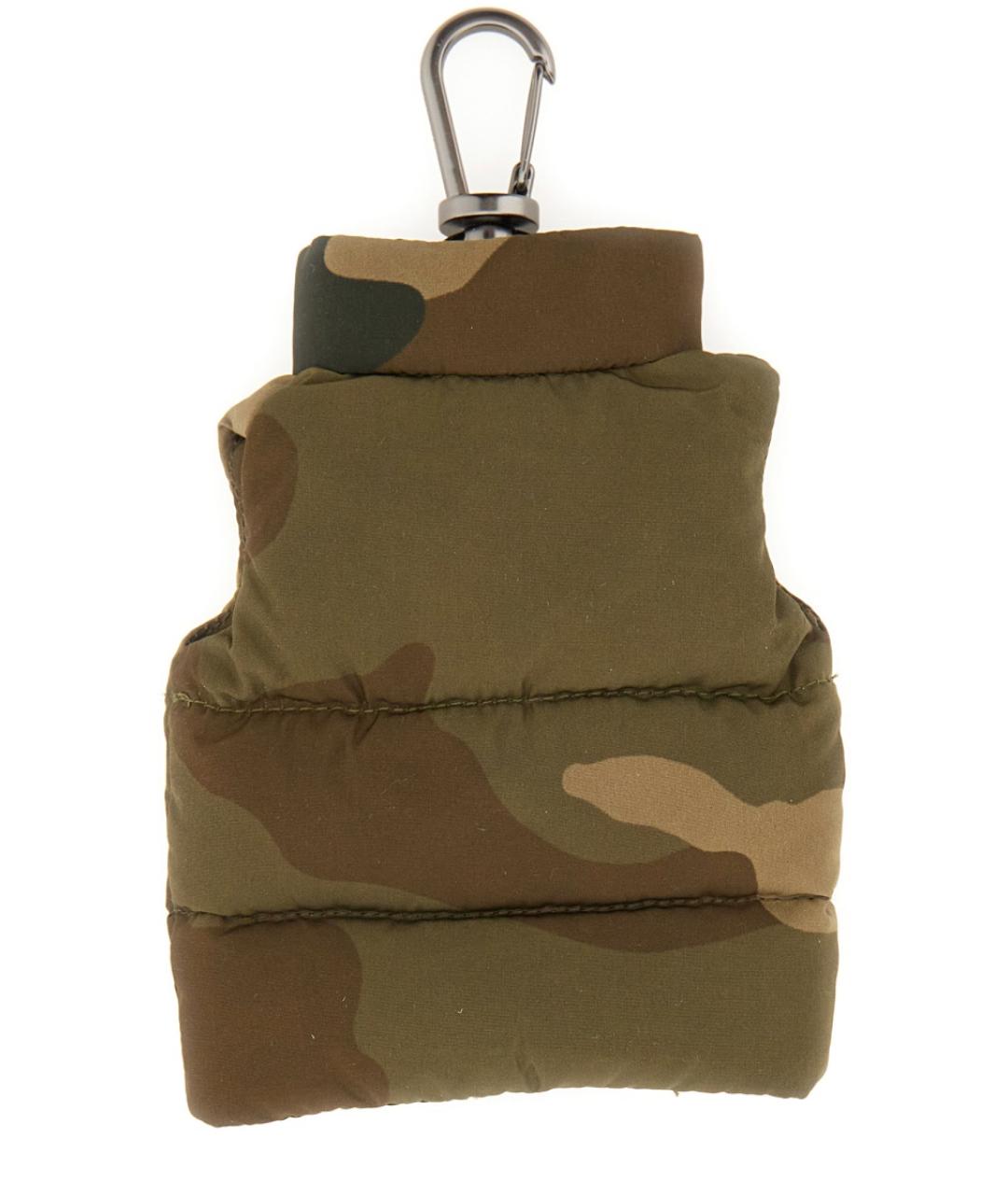 MONCLER Хаки брелок, фото 3