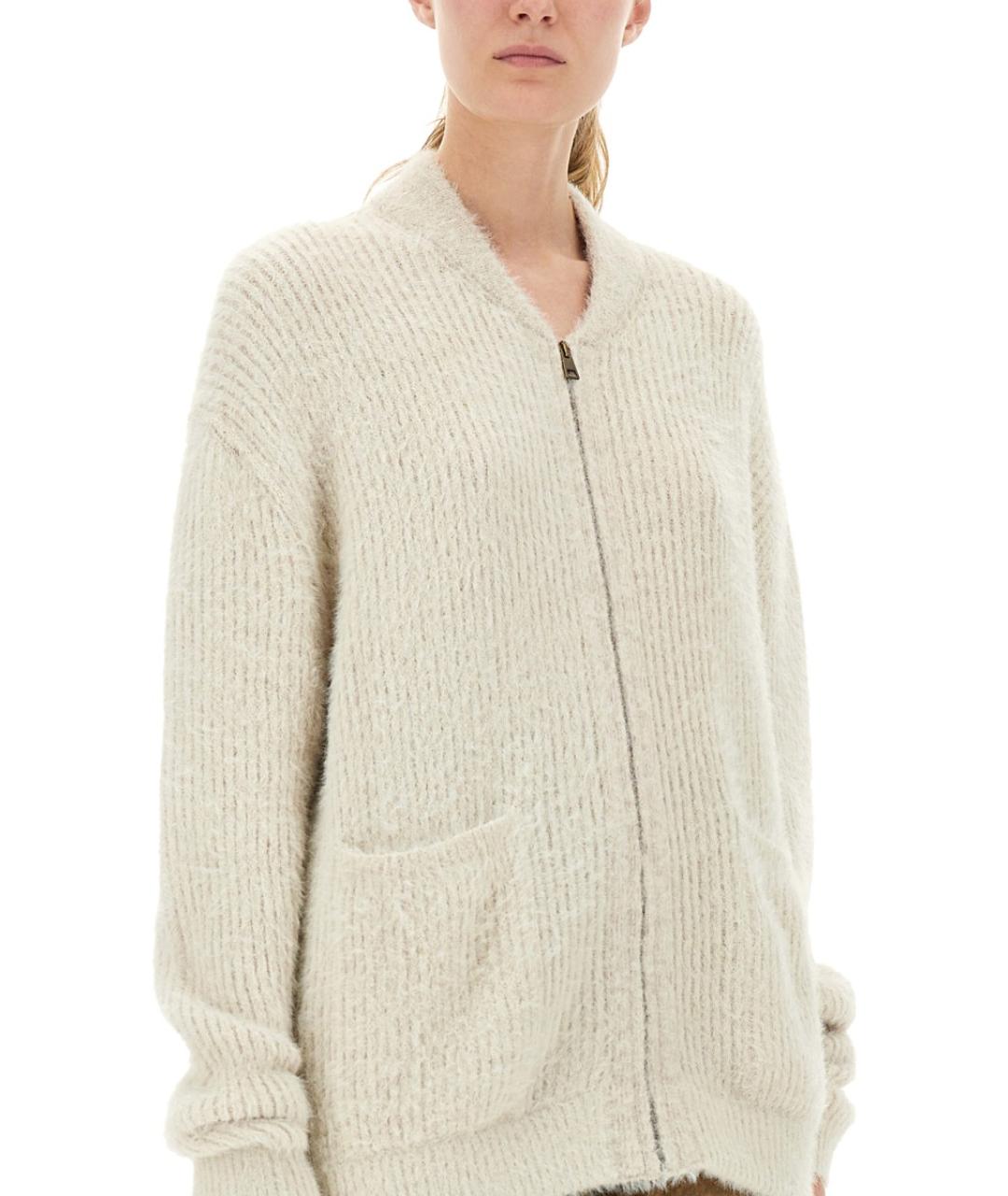 UMA WANG Белый полиамидовый джемпер / свитер, фото 4