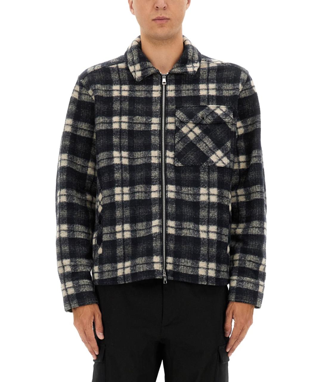 MONCLER Серая кэжуал рубашка, фото 4