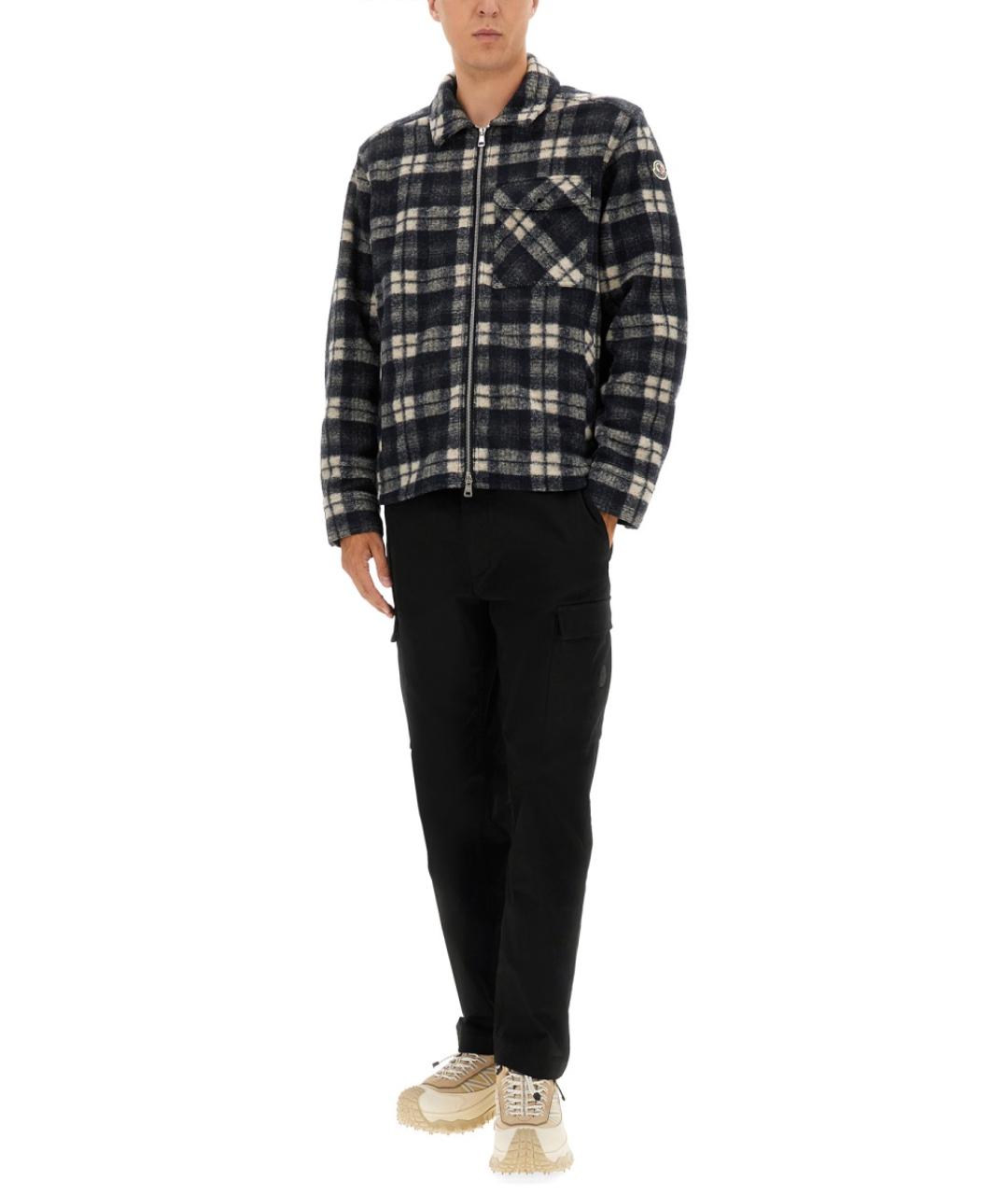 MONCLER Серая кэжуал рубашка, фото 5