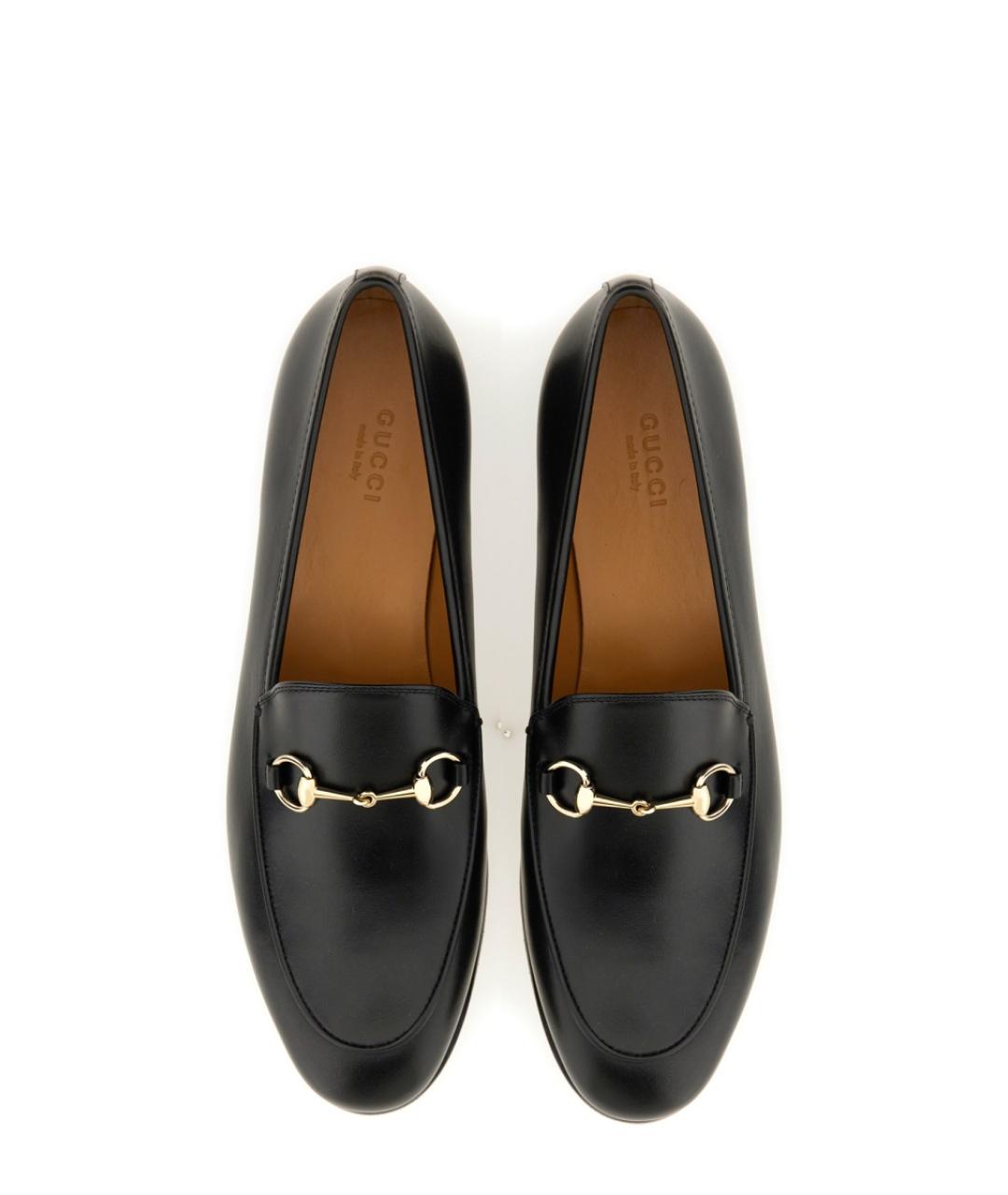 GUCCI Черные кожаные лоферы, фото 2