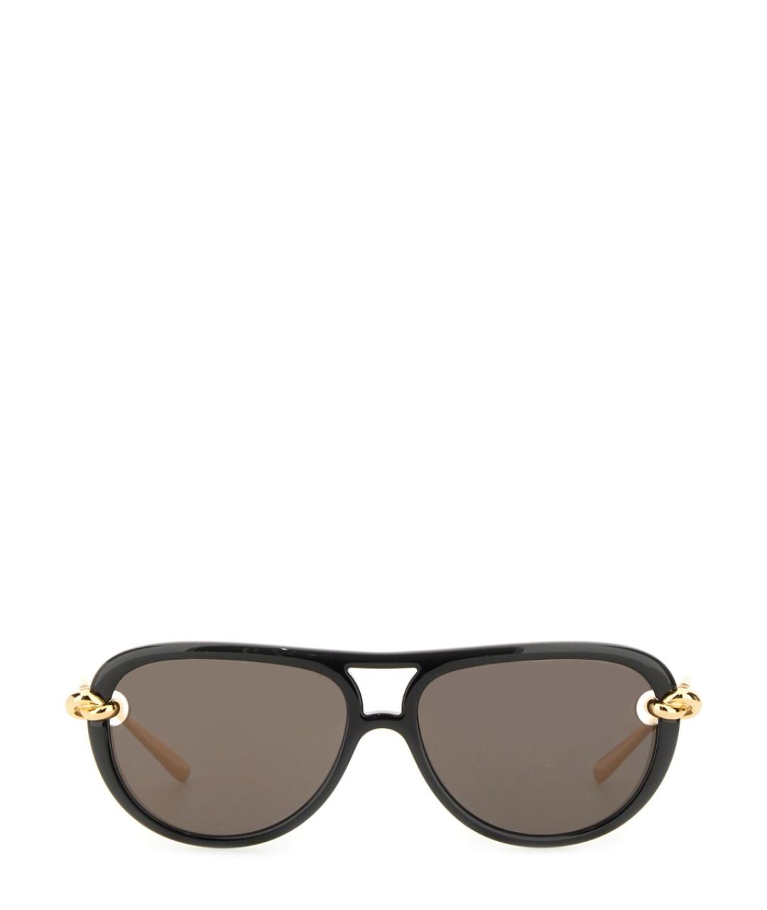 BOTTEGA VENETA Черные солнцезащитные очки, фото 1