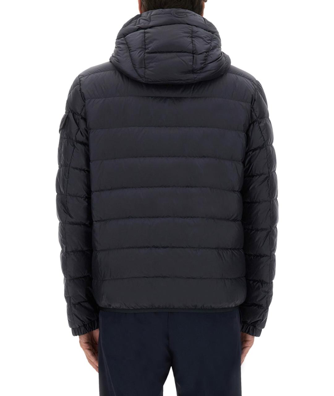 MONCLER Синяя полиамидовая куртка, фото 2