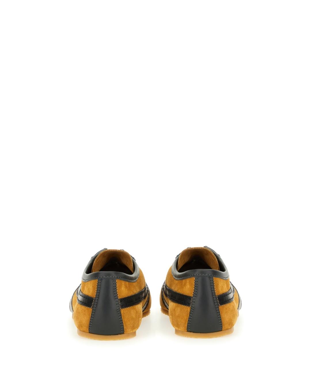 DRIES VAN NOTEN Мульти кожаные низкие кроссовки / кеды, фото 4