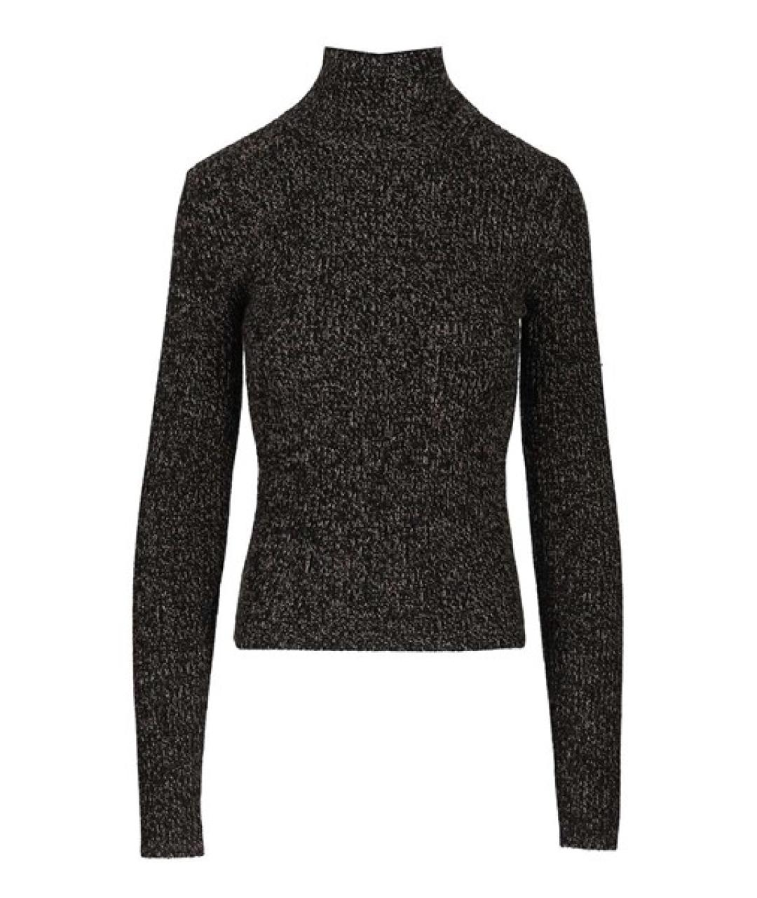 MAX MARA Черный шерстяной джемпер / свитер, фото 1