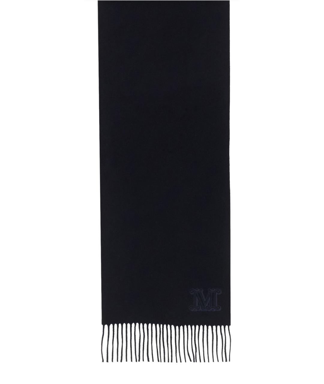 MAX MARA Синий кашемировый шарф, фото 2