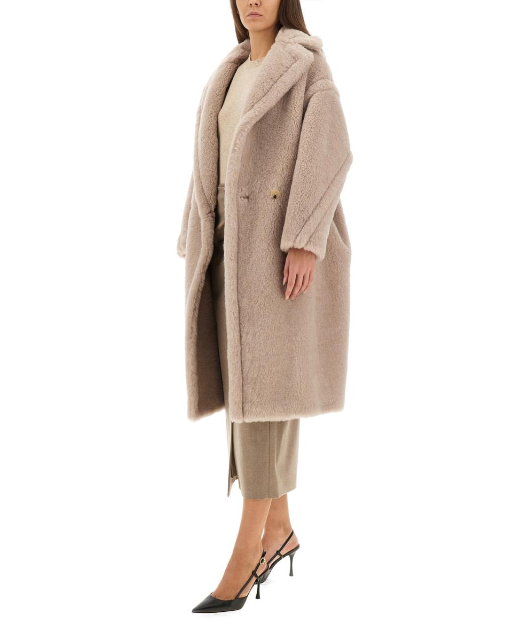 MAX MARA Бежевый кашемировый джемпер / свитер, фото 2