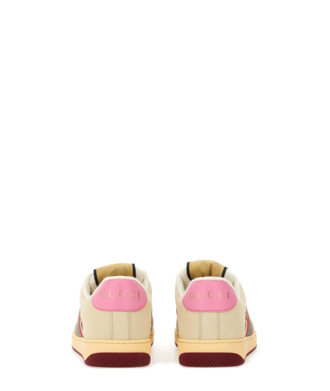 GUCCI Мульти текстильные кеды, фото 3