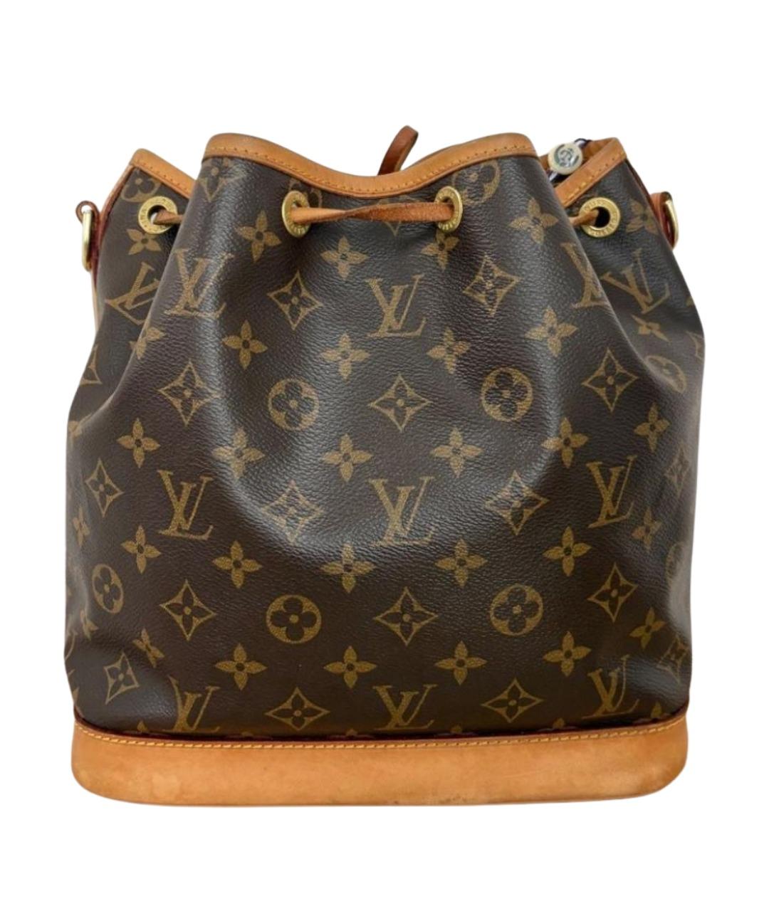 LOUIS VUITTON Коричневая кожаная сумка тоут, фото 1