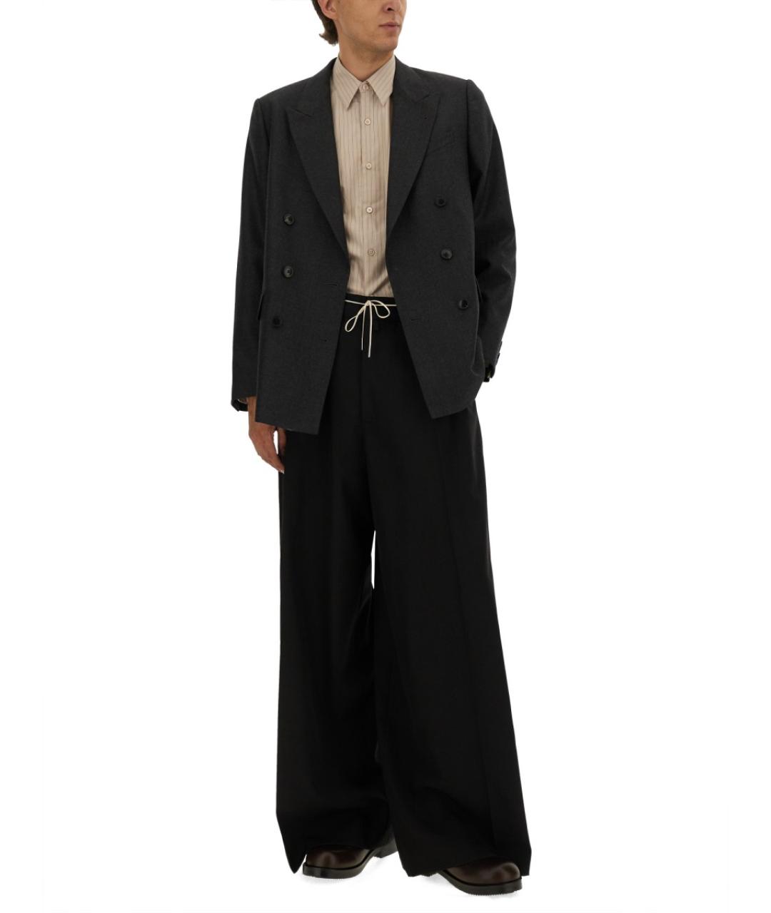 DRIES VAN NOTEN Бежевая хлопковая кэжуал рубашка, фото 2