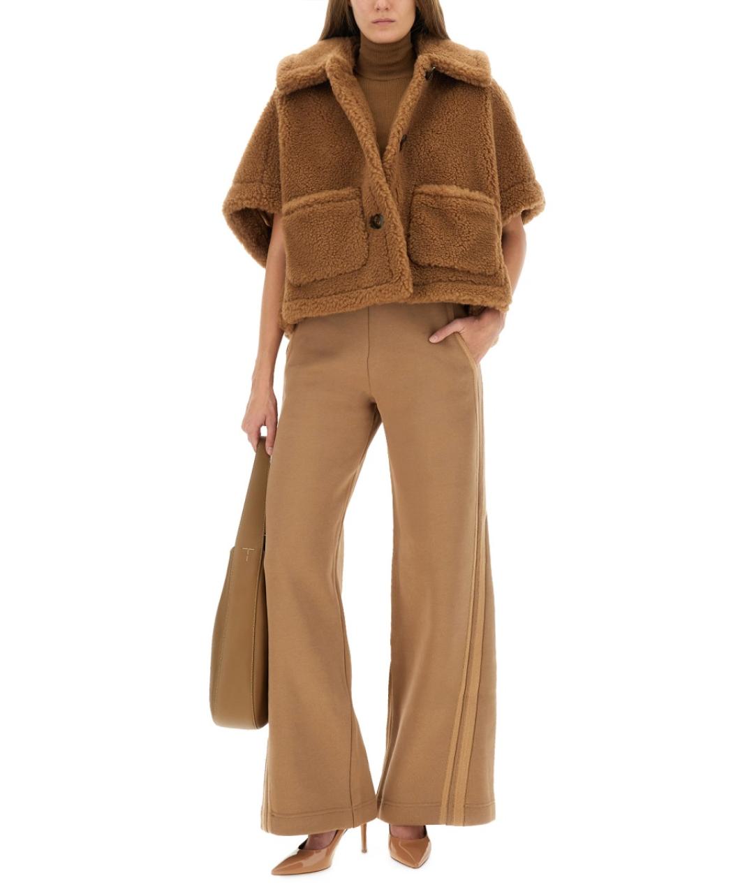 MAX MARA Бежевая шерстяная куртка, фото 3