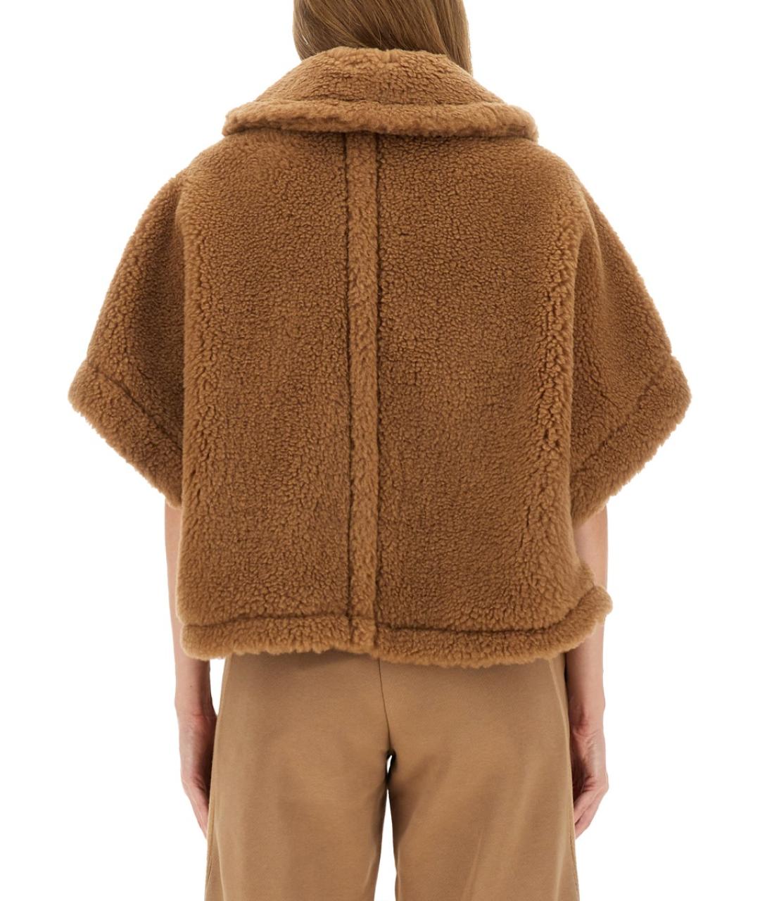 MAX MARA Бежевая шерстяная куртка, фото 4