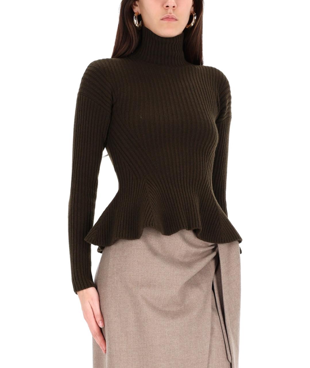 MAX MARA Зеленая шерстяная куртка, фото 5