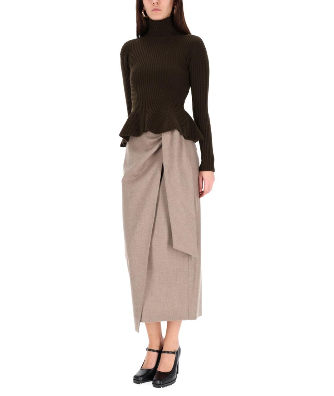 MAX MARA Зеленая шерстяная куртка, фото 3