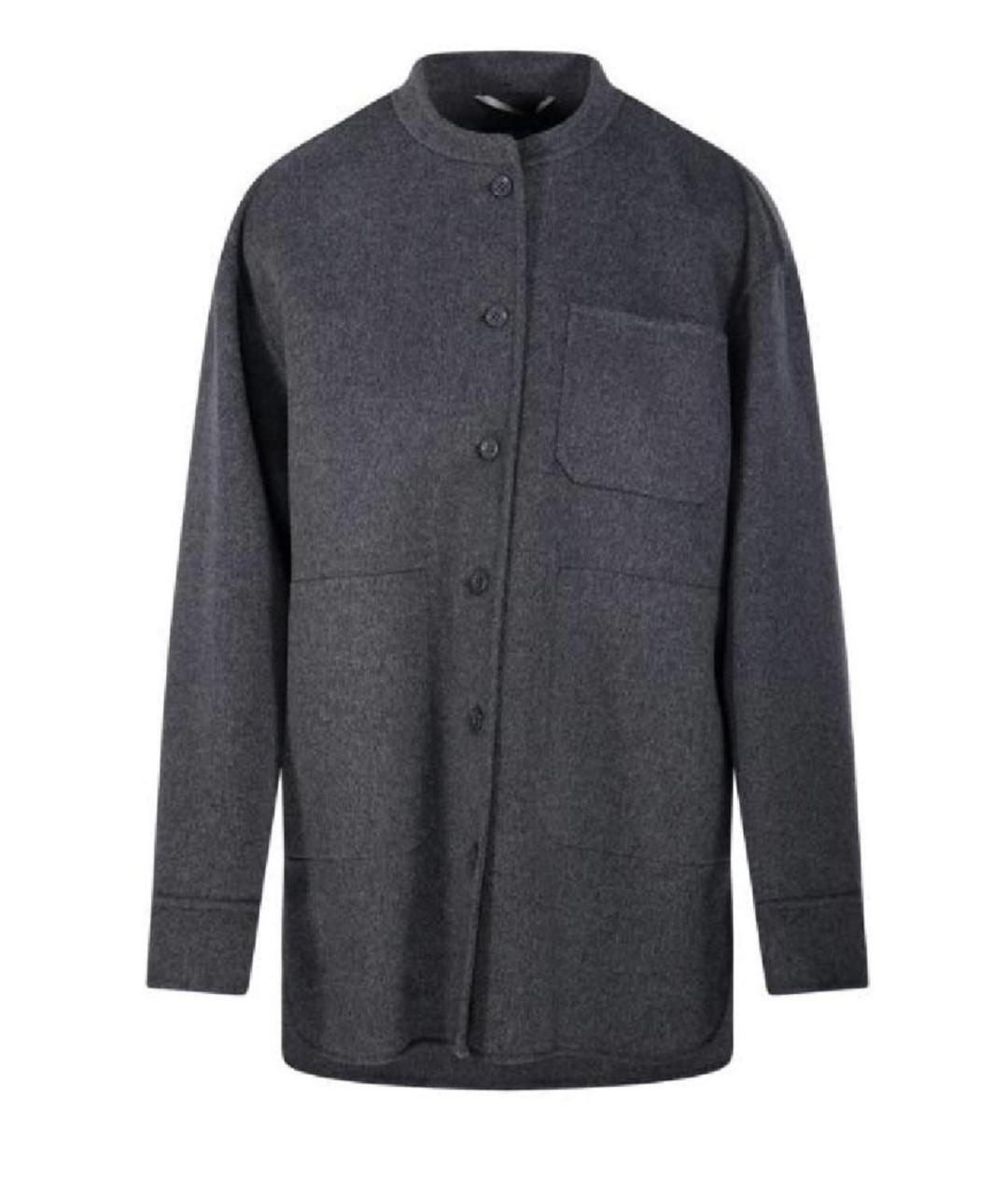 'S MAX MARA Серый шерстяной жакет/пиджак, фото 1