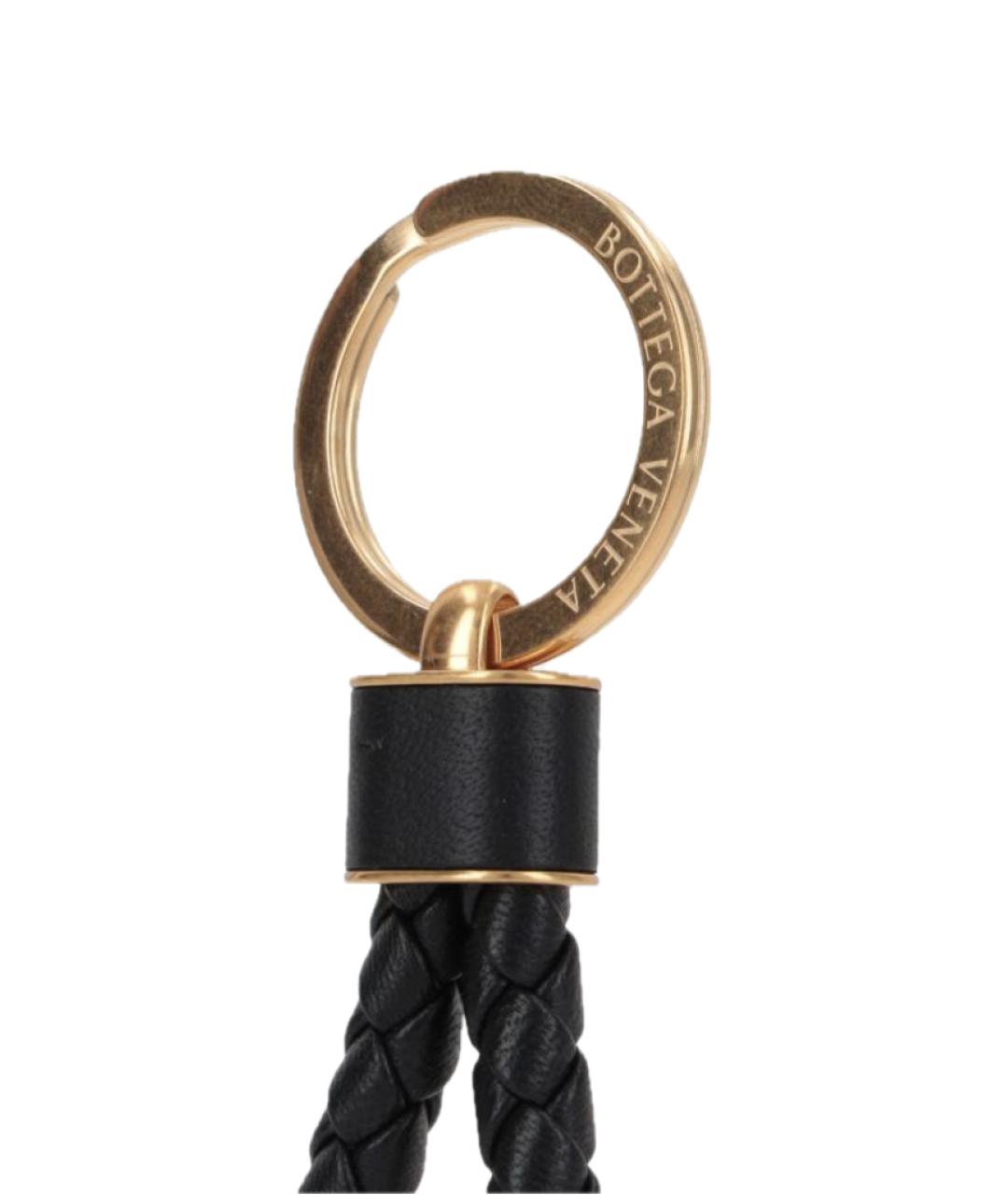 BOTTEGA VENETA Черная ключница, фото 2