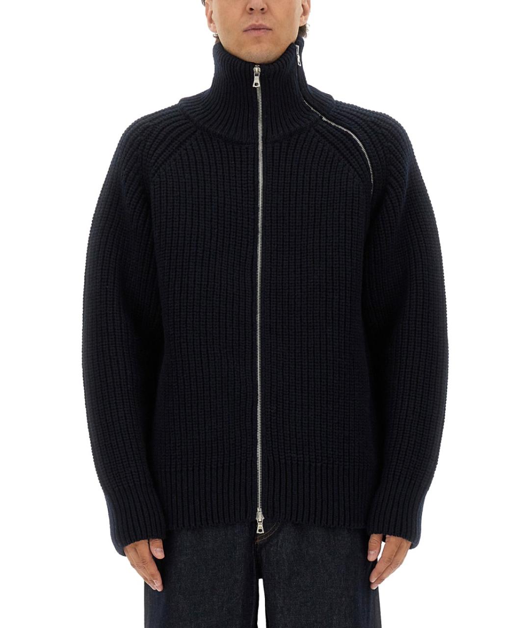 DRIES VAN NOTEN Черный шерстяной джемпер / свитер, фото 5