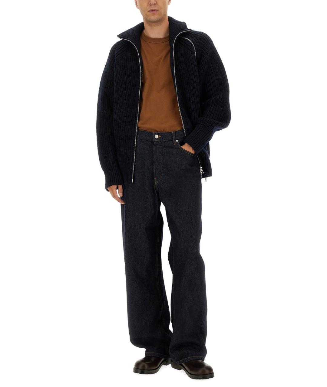 DRIES VAN NOTEN Черный шерстяной джемпер / свитер, фото 2