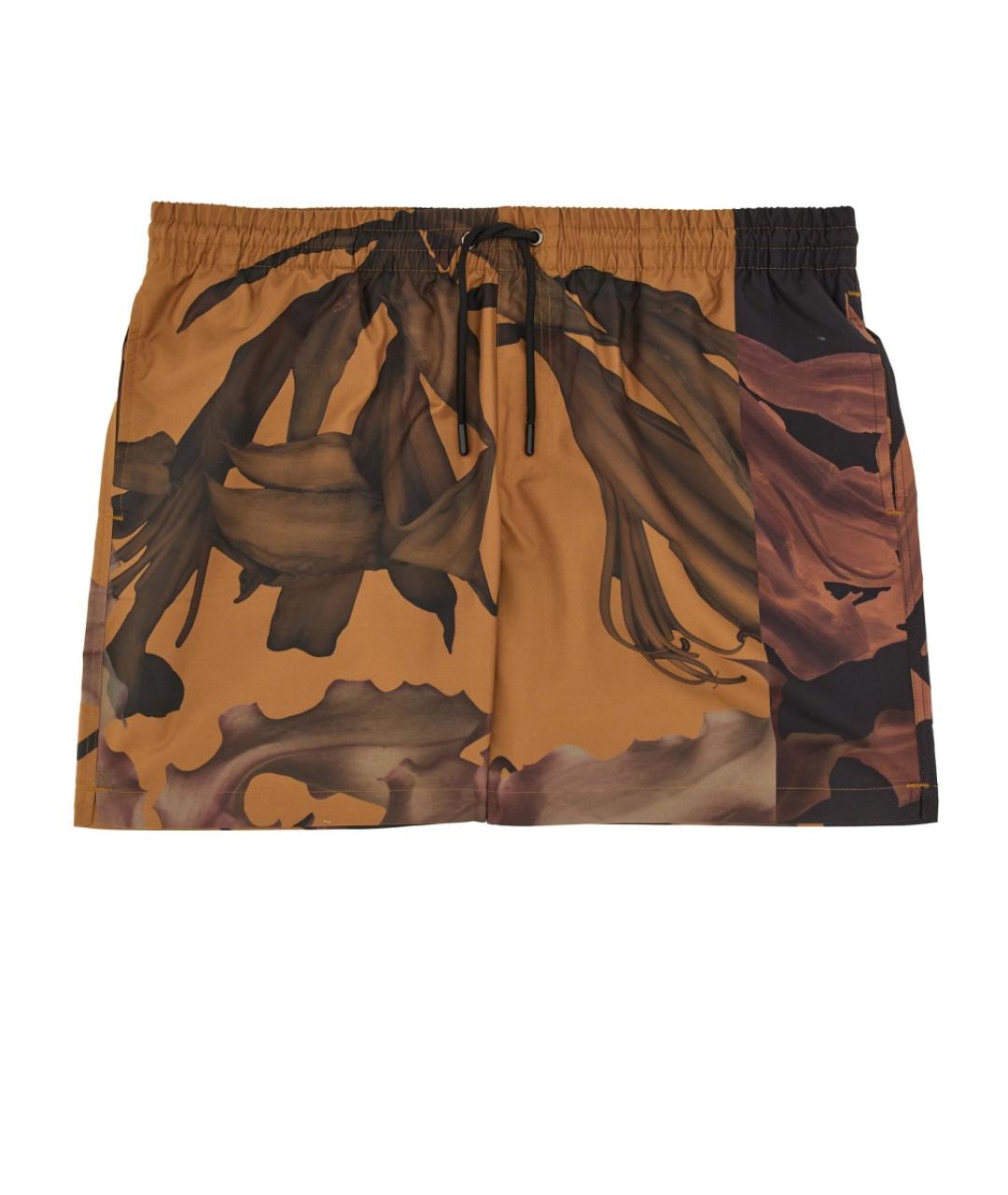 DRIES VAN NOTEN Мульти полиамидовые шорты, фото 1