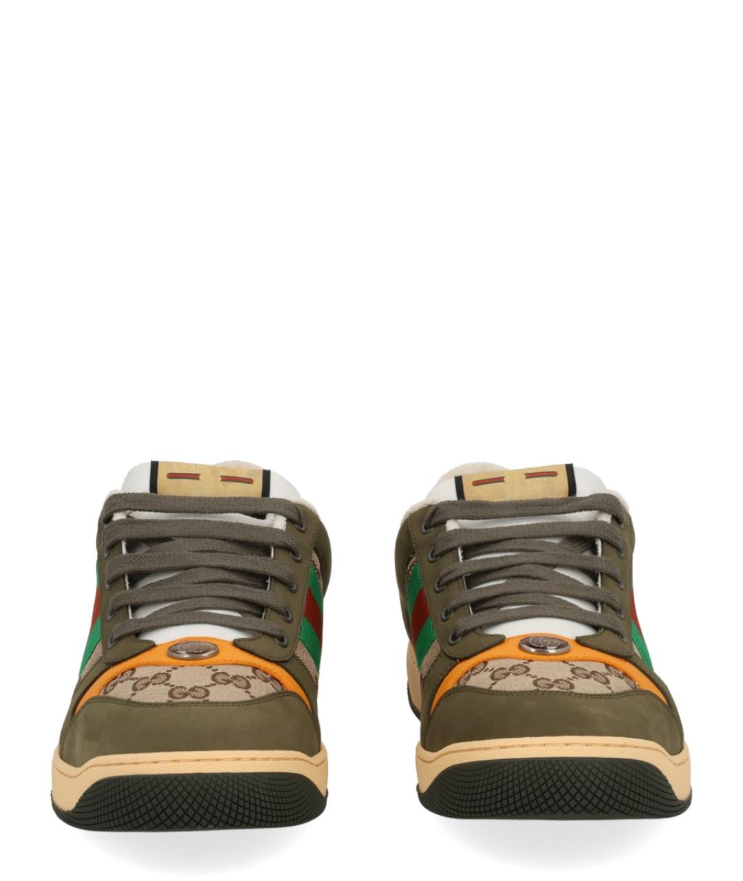 GUCCI Мульти низкие кроссовки / кеды, фото 3