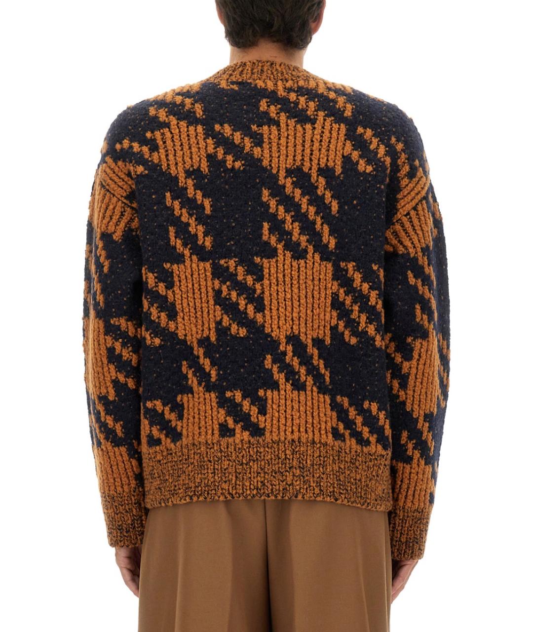 DRIES VAN NOTEN Мульти шерстяной джемпер / свитер, фото 3