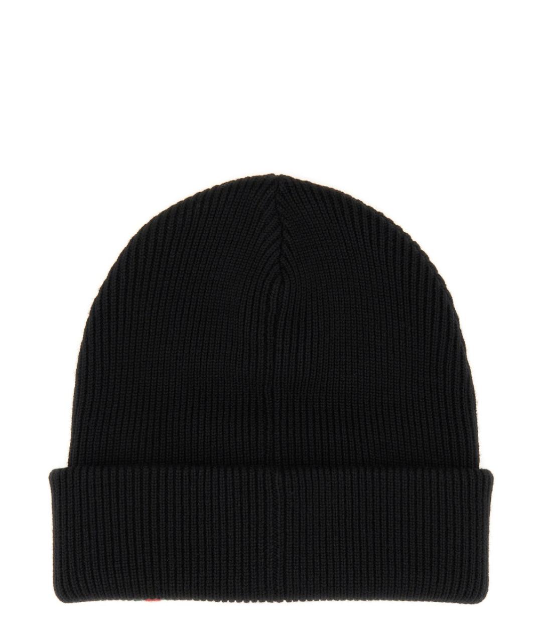 GUCCI Черная шерстяная шапка, фото 2