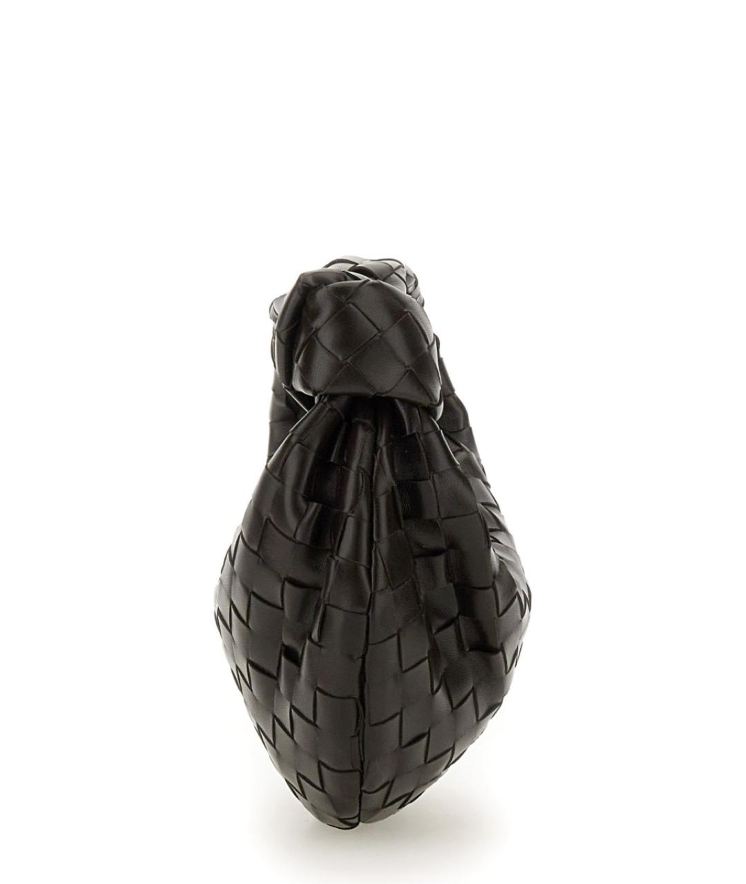 BOTTEGA VENETA Коричневая кожаная сумка с короткими ручками, фото 3