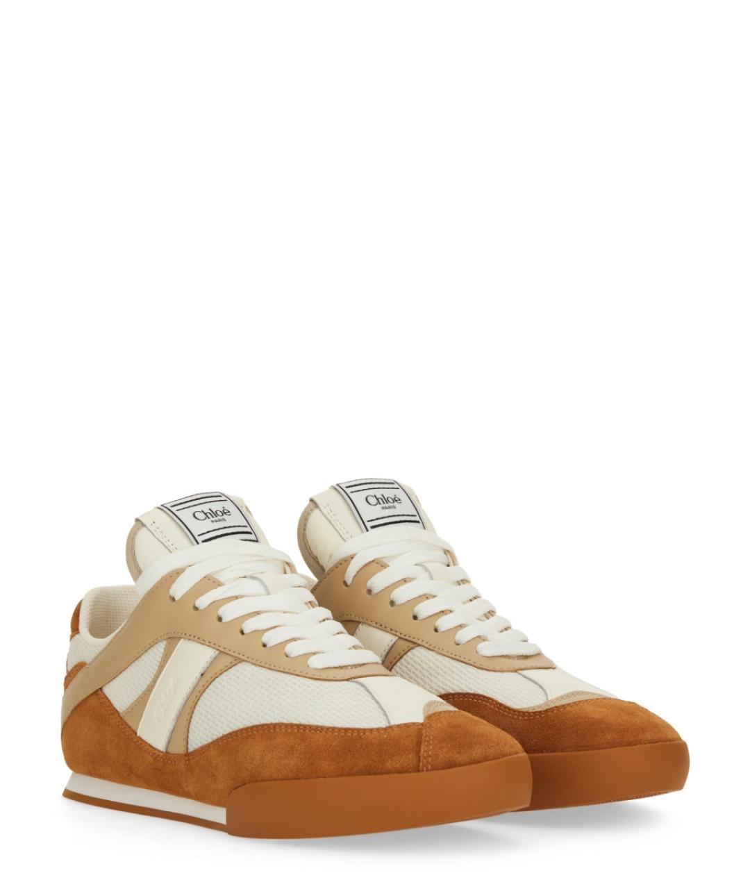 CHLOE Мульти кожаные кроссовки, фото 2