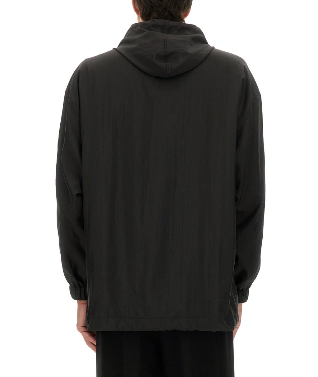 BALENCIAGA Черная полиэстеровая куртка, фото 4