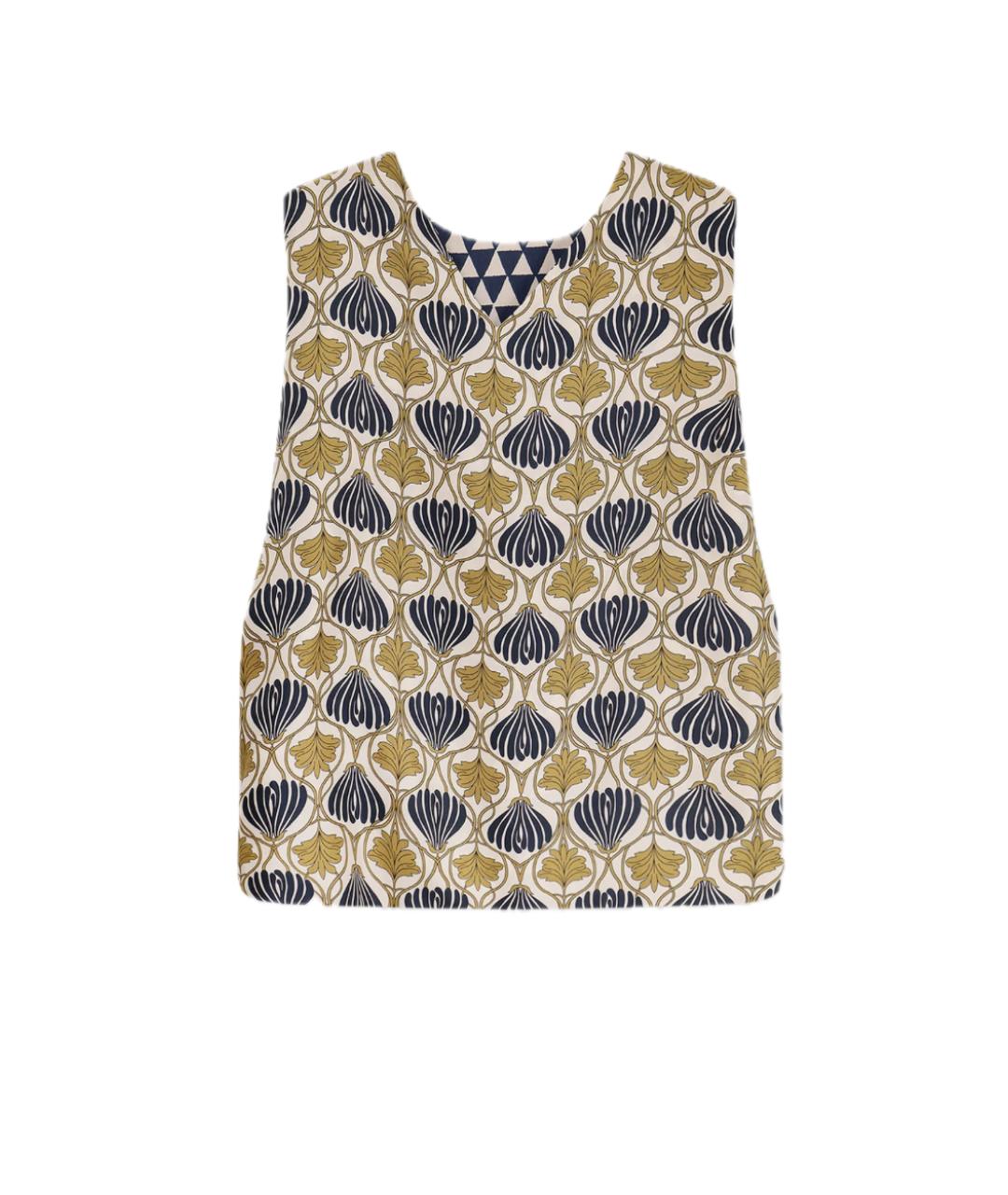 'S MAX MARA Желтая шелковая блузы, фото 1