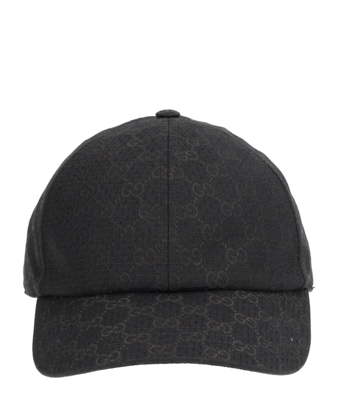 GUCCI Черная синтетическая кепка, фото 1