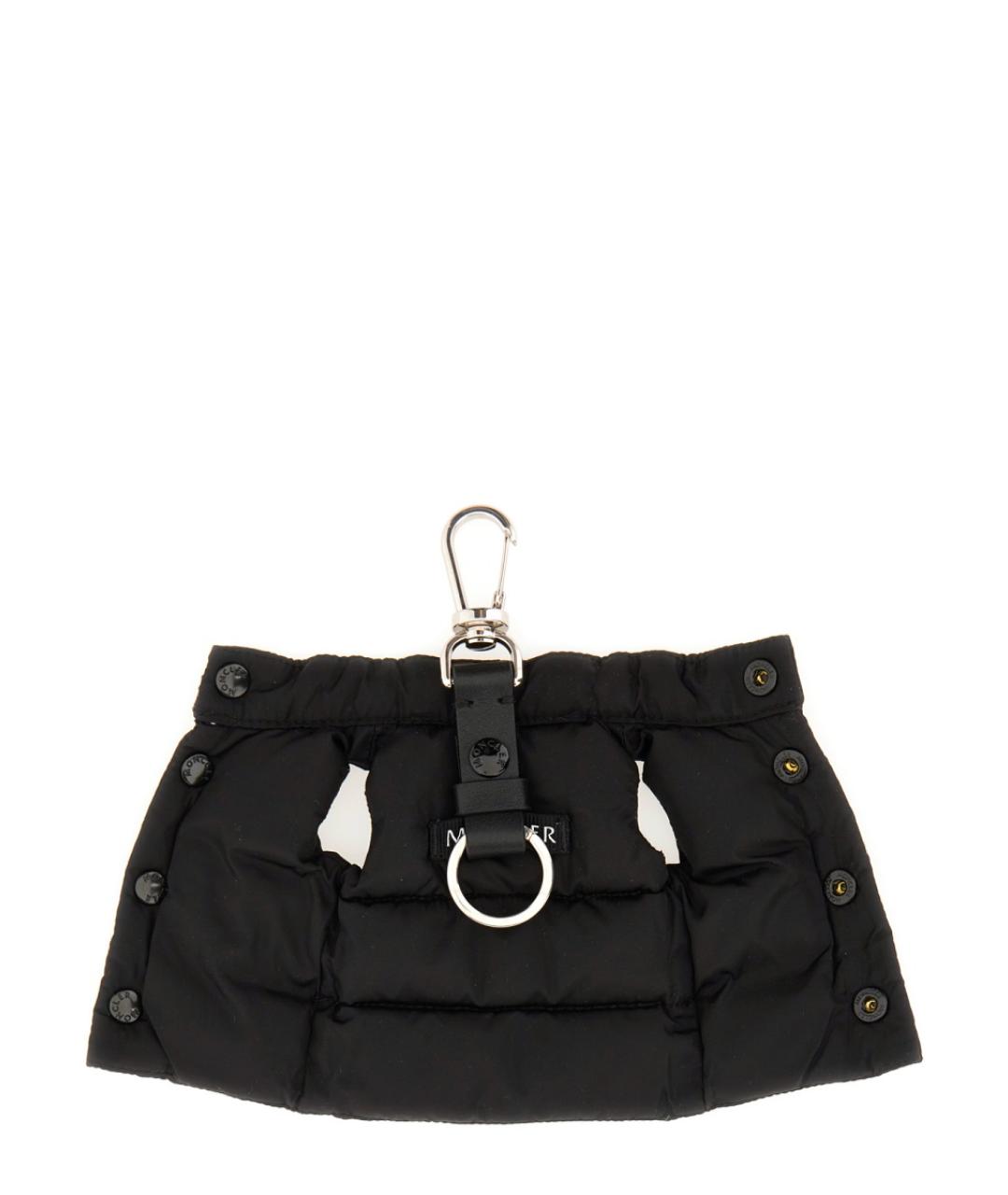 MONCLER Черный брелок, фото 3