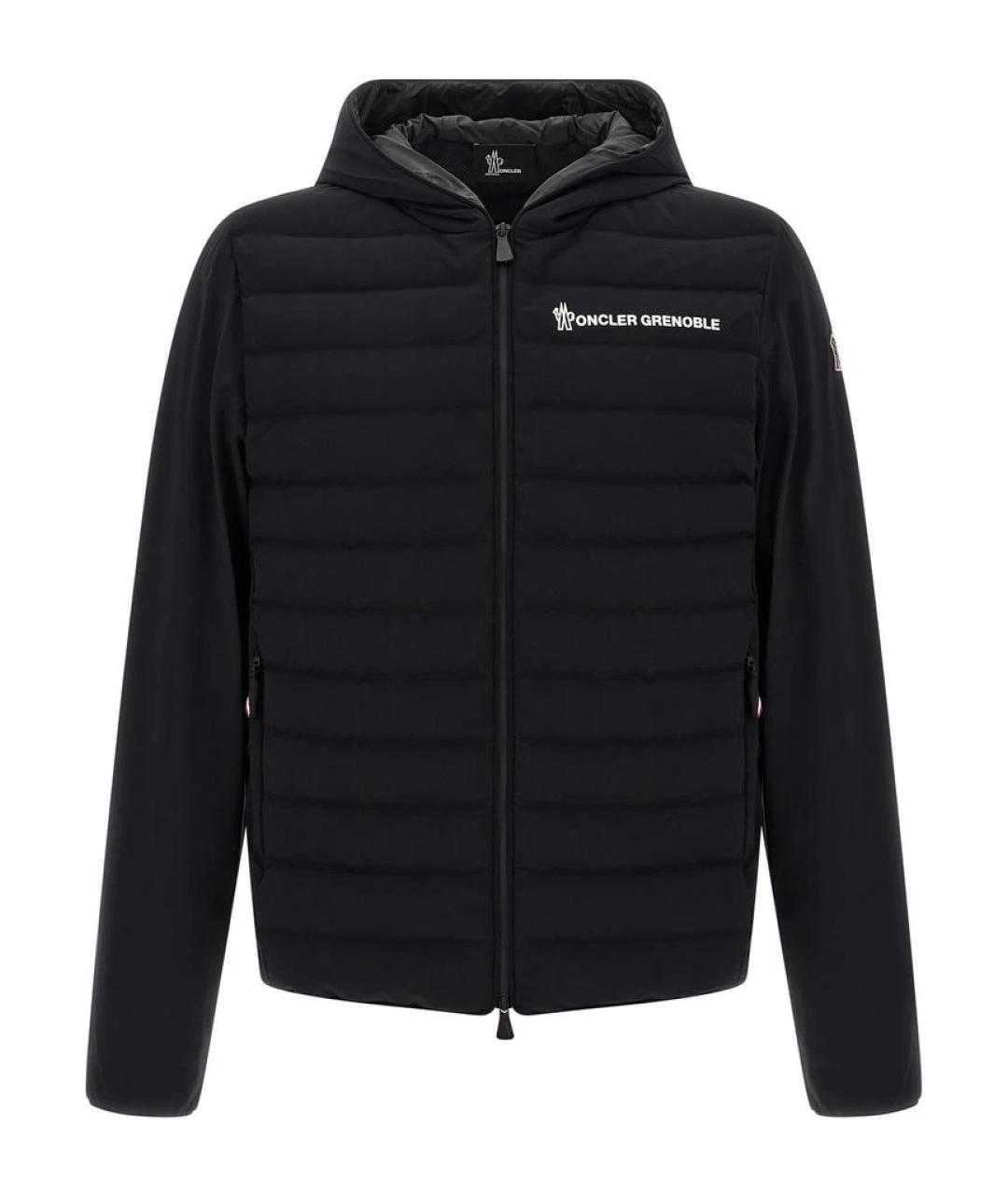 MONCLER GRENOBLE Черная полиамидовая куртка, фото 1