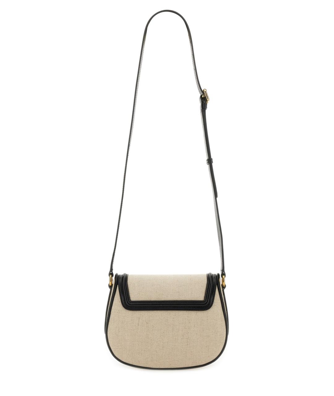 CHLOE Бежевая тканевая сумка через плечо, фото 2