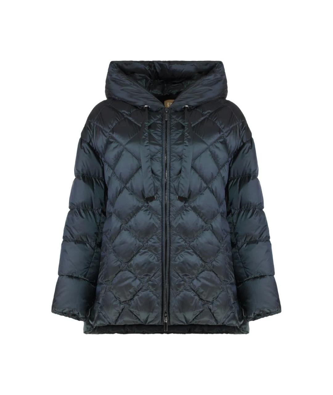 'S MAX MARA Синяя полиамидовая куртка, фото 1