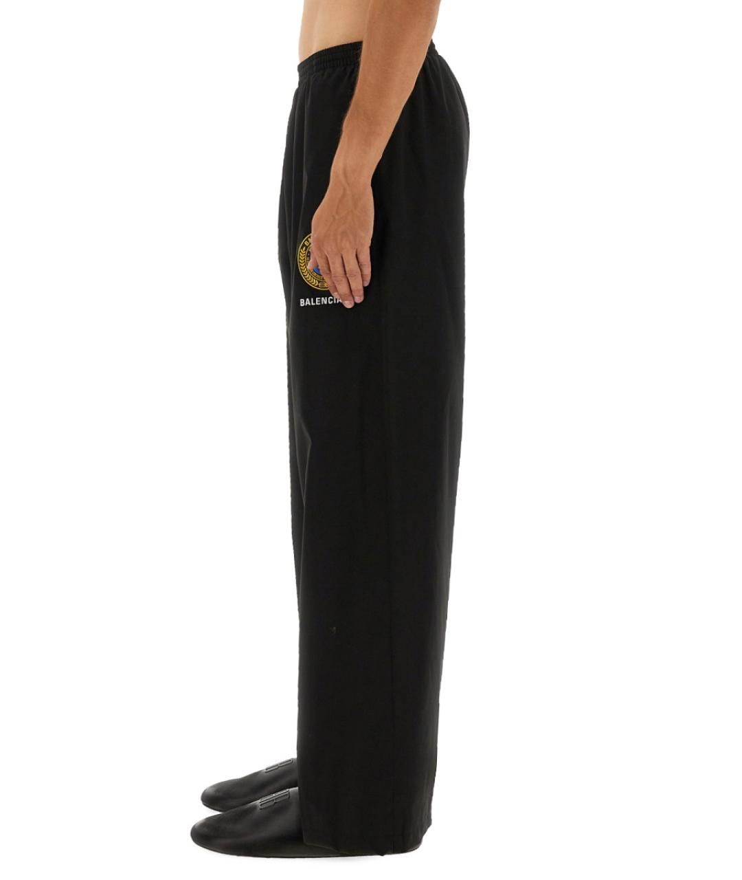 BALENCIAGA Черный полиэстеровый спортивный костюм, фото 4